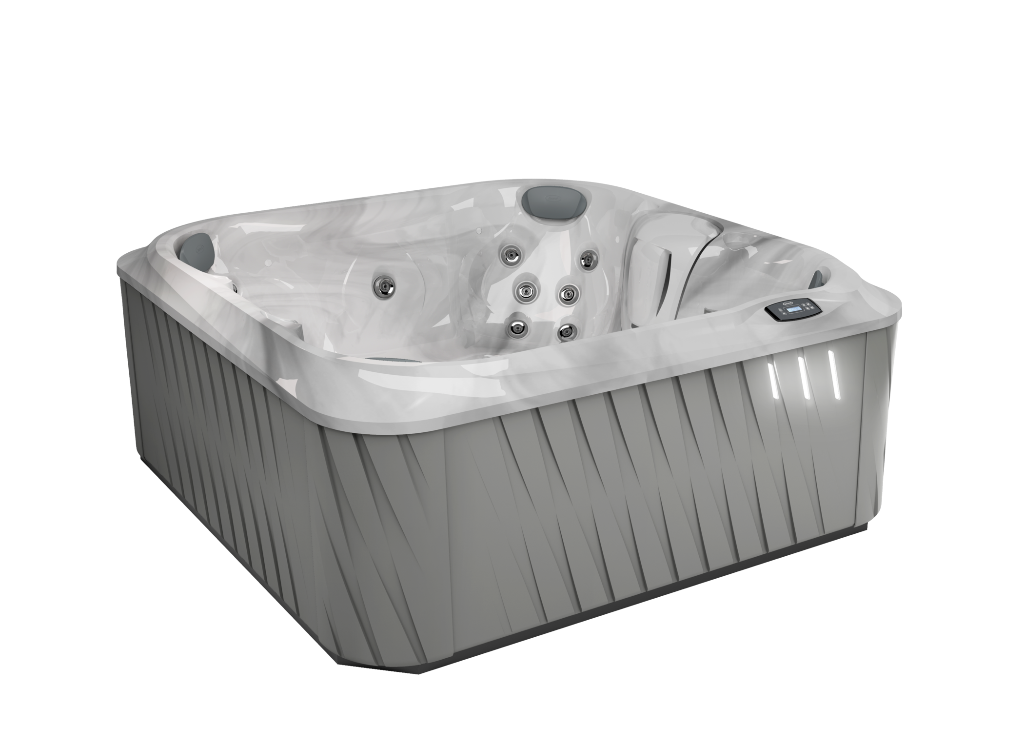 J Open Seating Hot Tub With Five Seating Options Designer Hot Tub With Open Seating