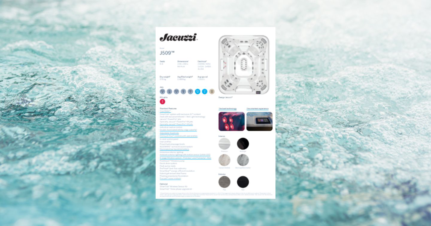 One Page Tech Sheets