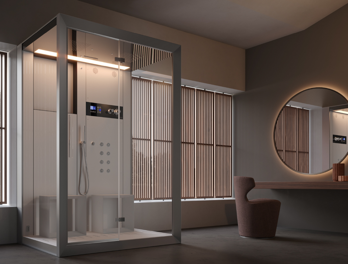 Dalla cromoterapia ai box doccia emozionali