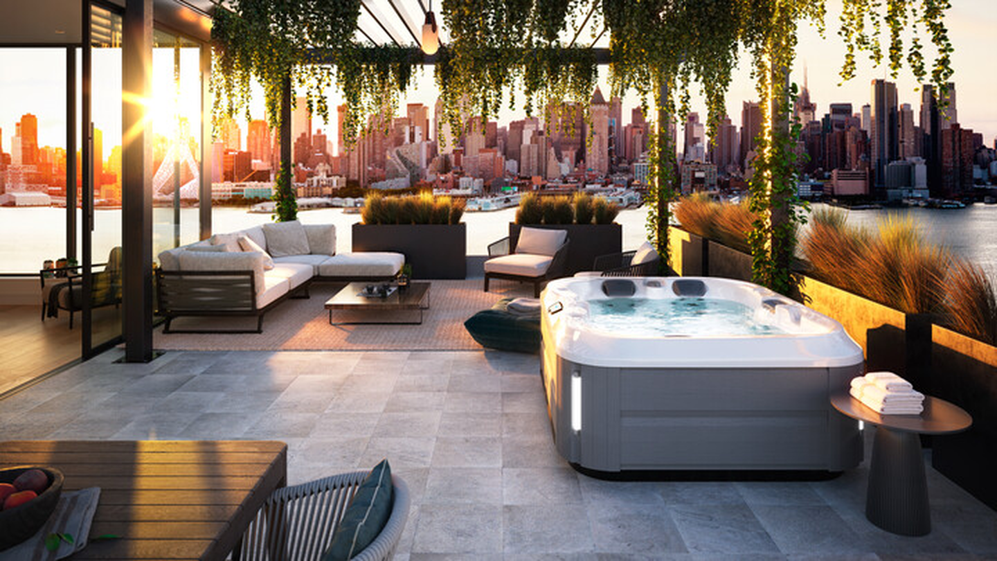 Een Jacuzzi&reg; spa in de tuin: vijf redenen om ervoor te kiezen