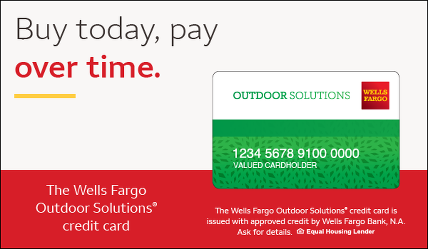 Hot Tub Financing - wells fargo