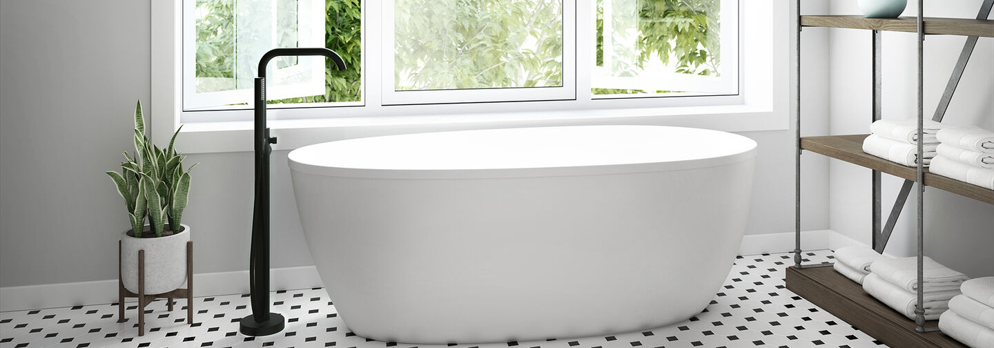 Jacuzzi Bathtub Collections, Bathtub With Curved Side