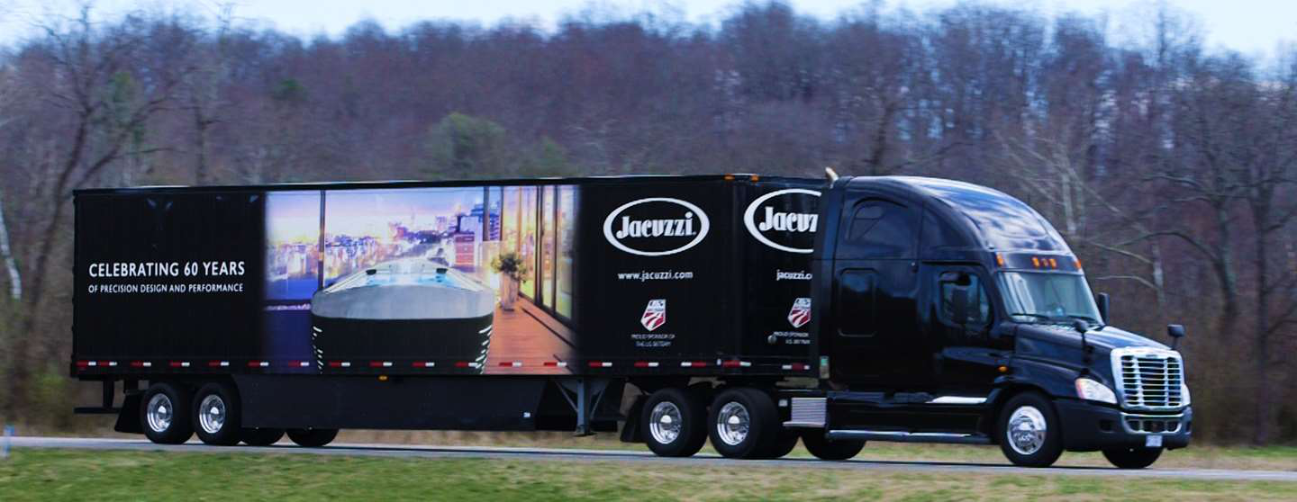JACUZZI<sup>&reg;</sup> HOT TUB TRUCKLOAD