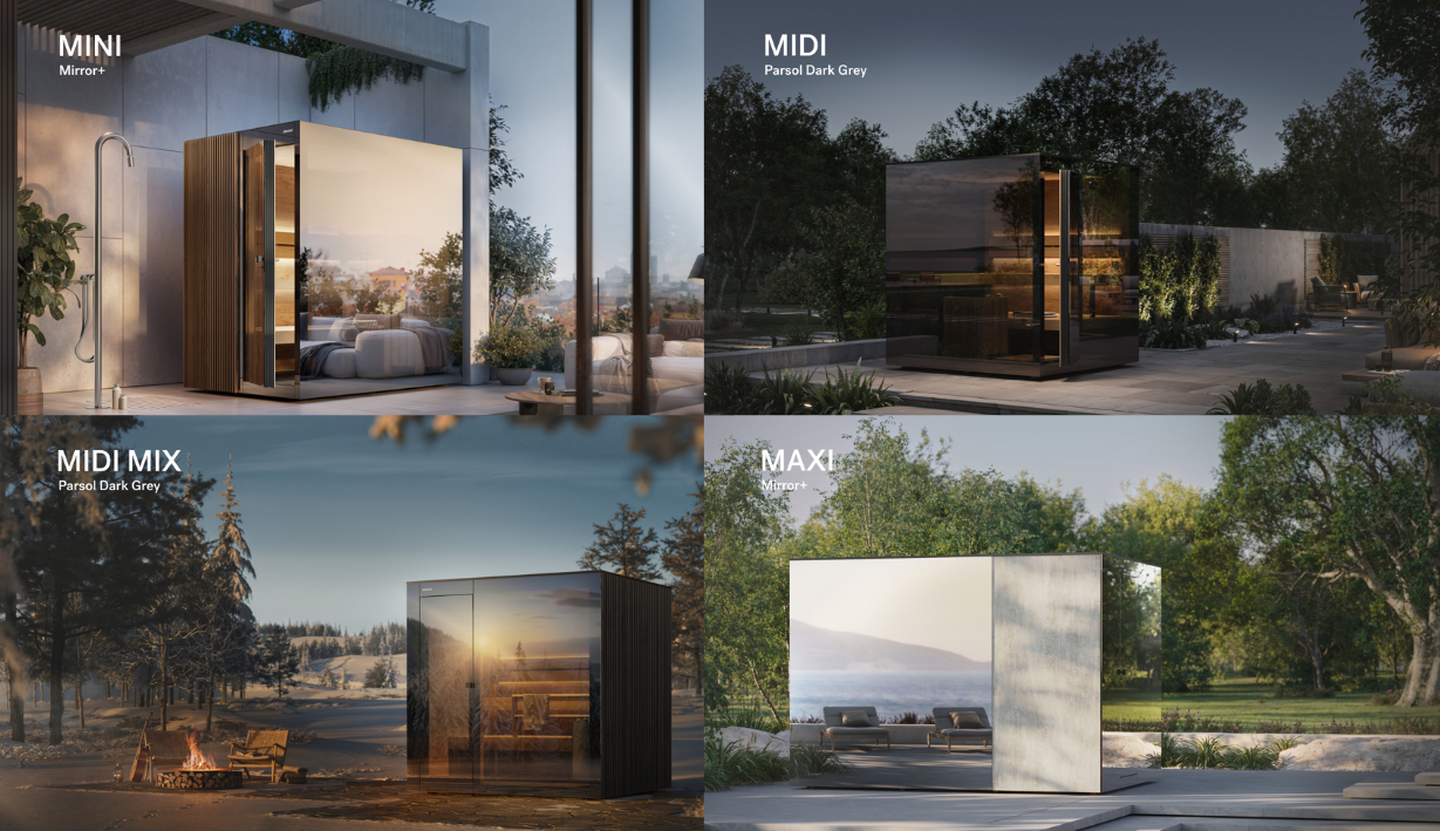 Uma sauna Jacuzzi&reg; Innexa&trade; ao ar livre: a forma mais elegante para viver a descontra&ccedil;&atilde;o e o calor no seu espa&ccedil;o exterior, todas as esta&ccedil;&otilde;es do ano.