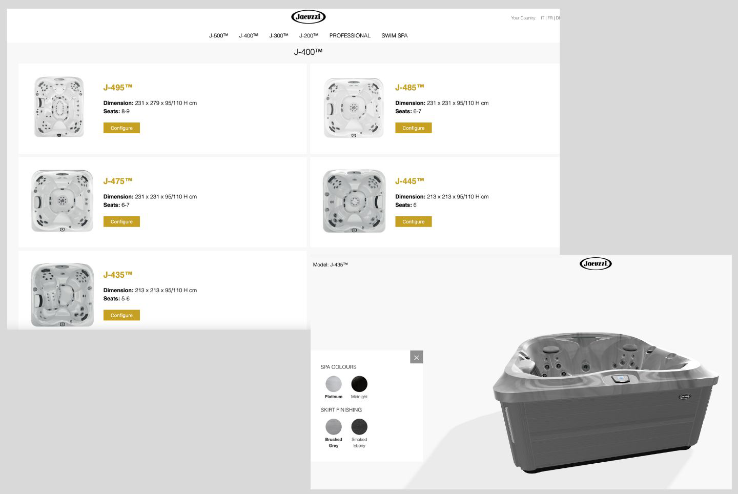 spa configurator