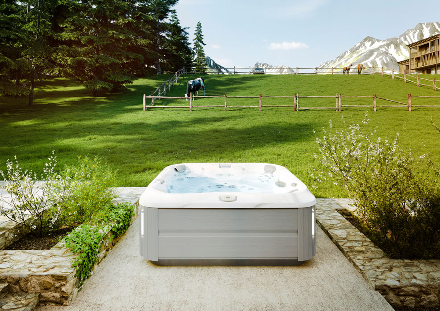 hot tub dimensions