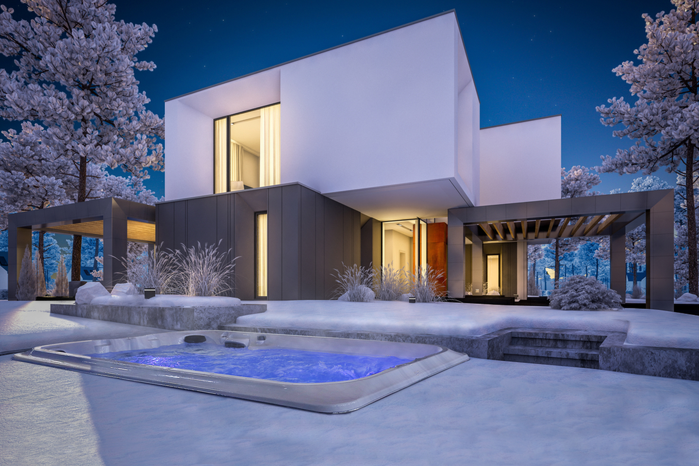 are swim spas heated