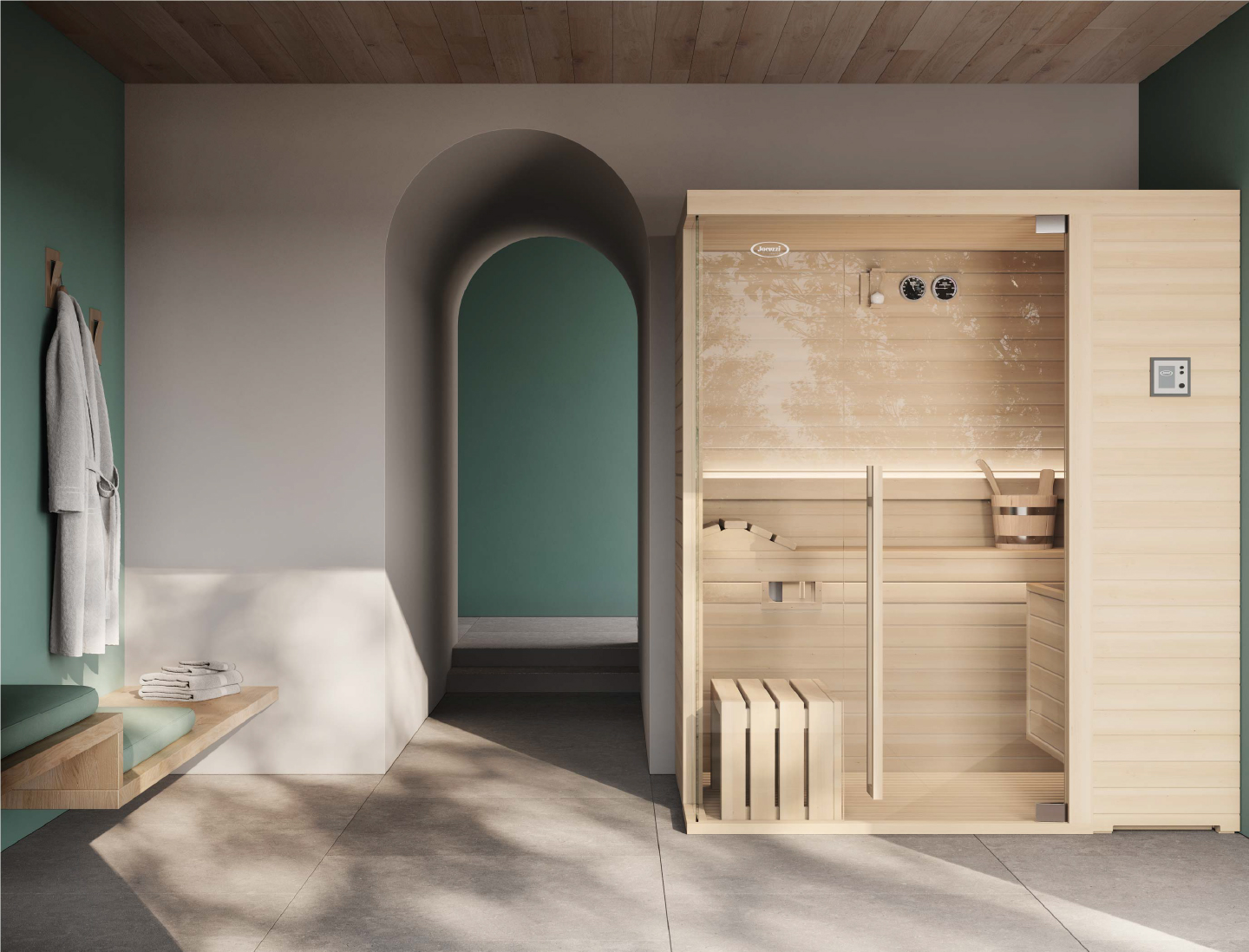 Sauna Mood S Side Glass