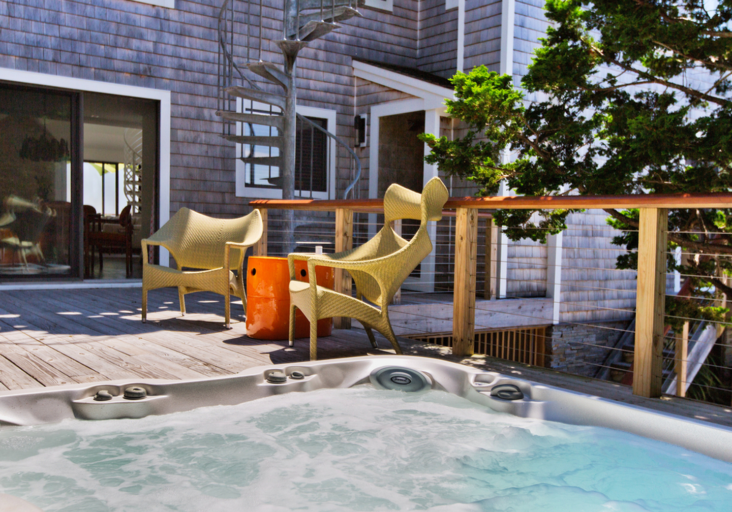 easy way to maintain a hot tub