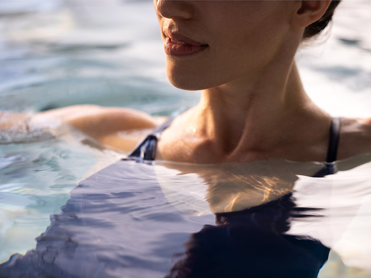 Partnership - woman in water