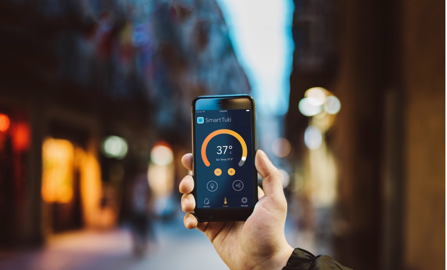 SmartTub Hot Tub Monitoring- cell phone