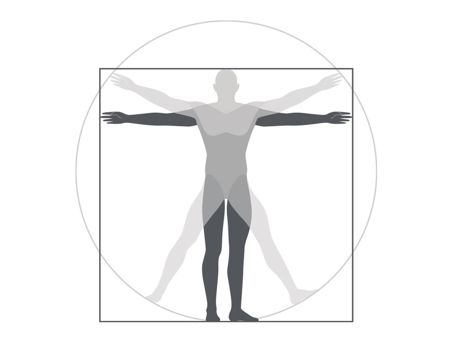 Hydromassage Benefits - anthropometric dimensions diagram