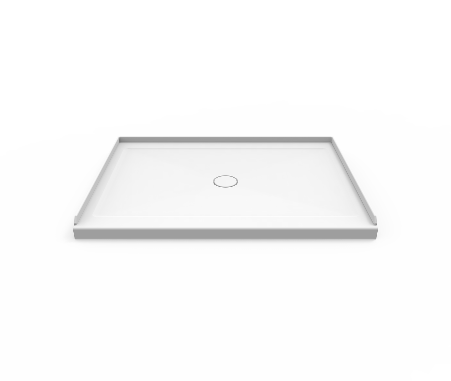 2" End Drain Shower Base