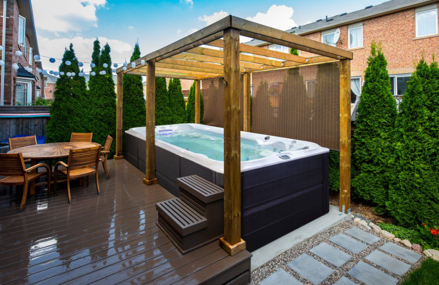 Swim Spa Install