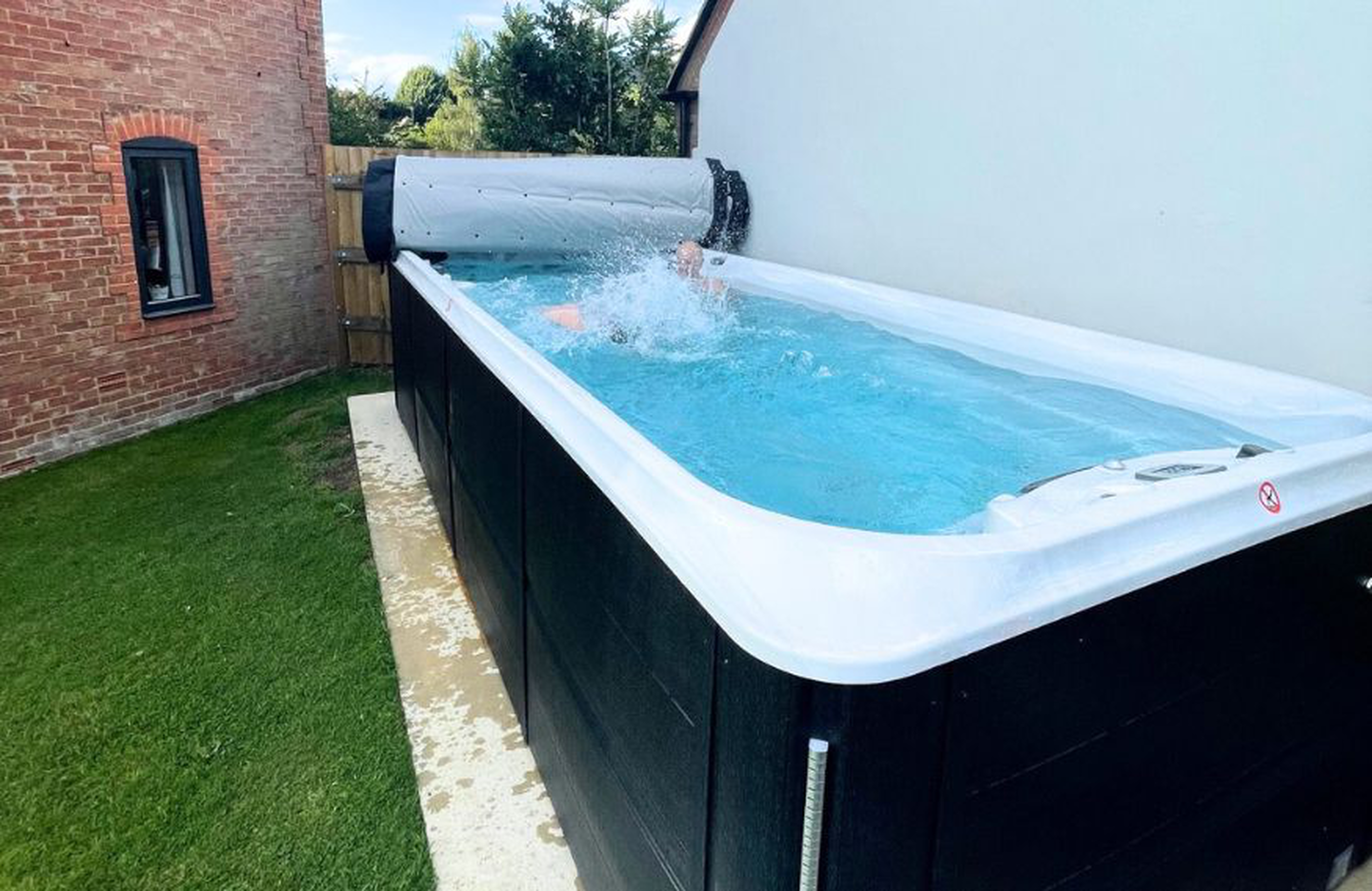 Hot Tub Studio Swim Spa Install