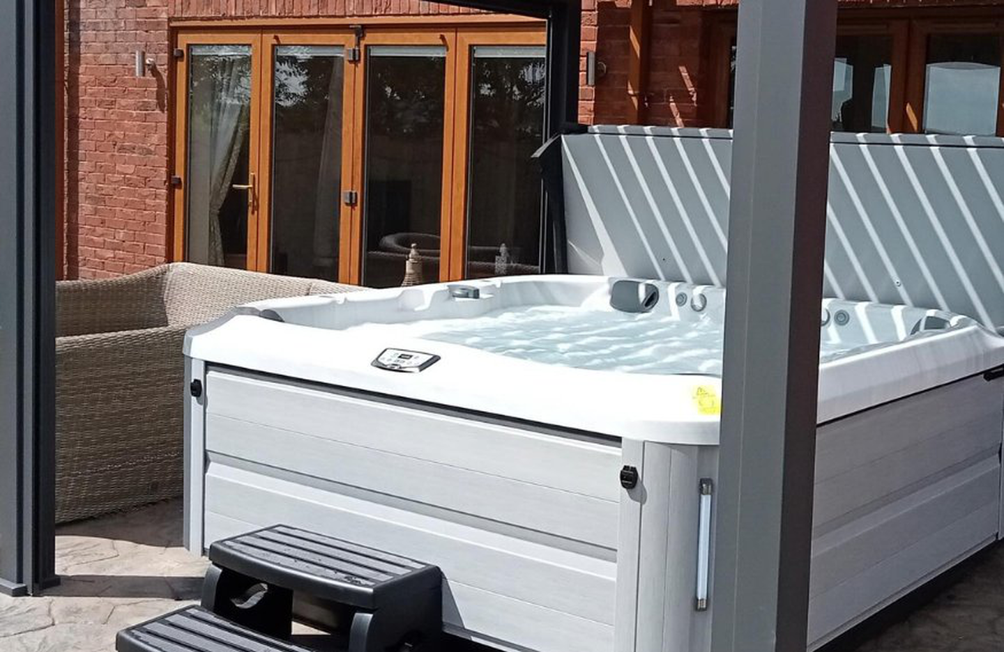 Oyster Hot Tub Install