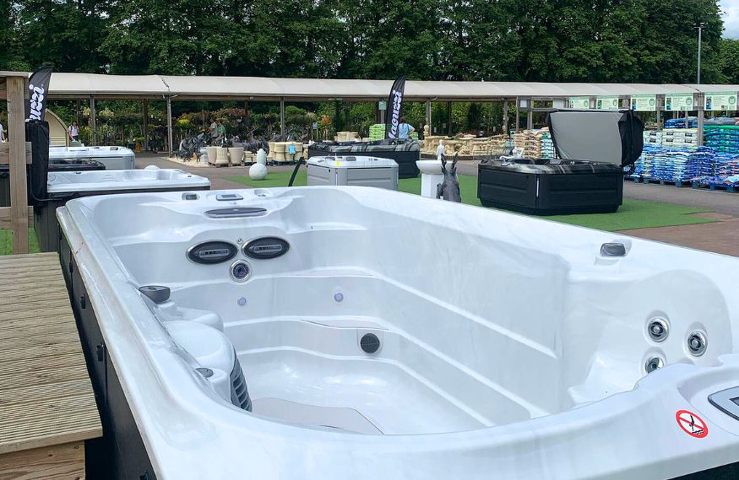 Champion Swim Spa Display