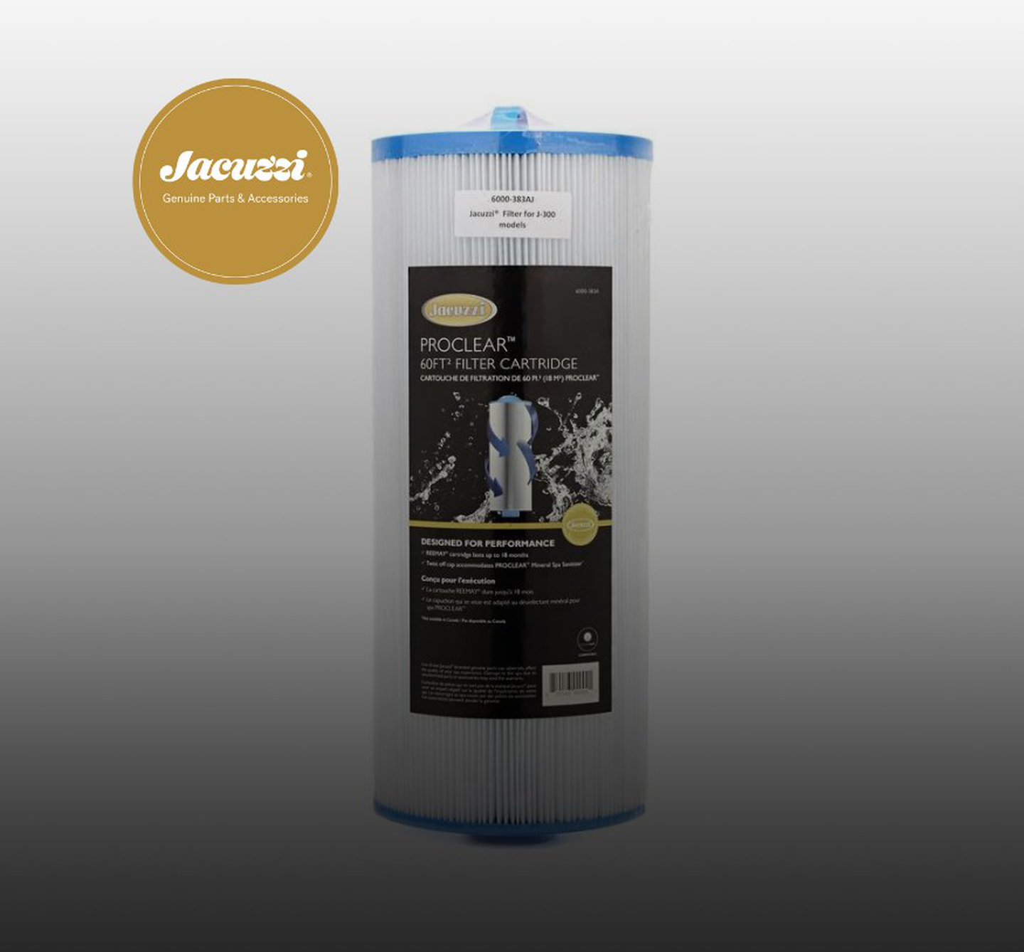 Jacuzzi&reg; ProClear&trade; 60SQ FT Filter Cartridge