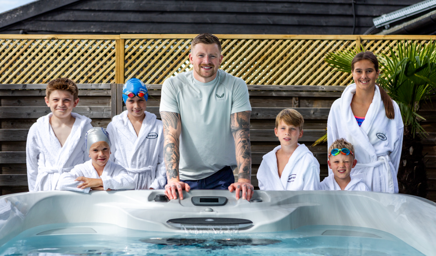 Adam Peaty Hot tub Village