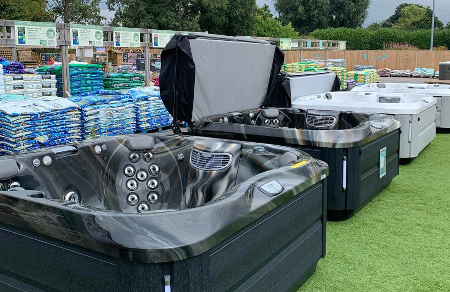 Champion Hot Tub Display