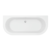 Silba: Back to Wall Bathtub
