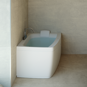Folia: Bequeme Whirlpool Badewanne für Entspannung