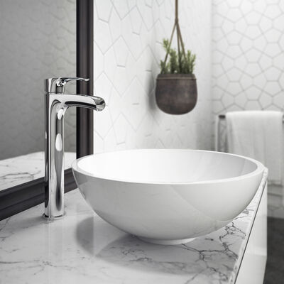 Jacuzzi® Vessel Bowl Sink with Vessel Filler Faucet