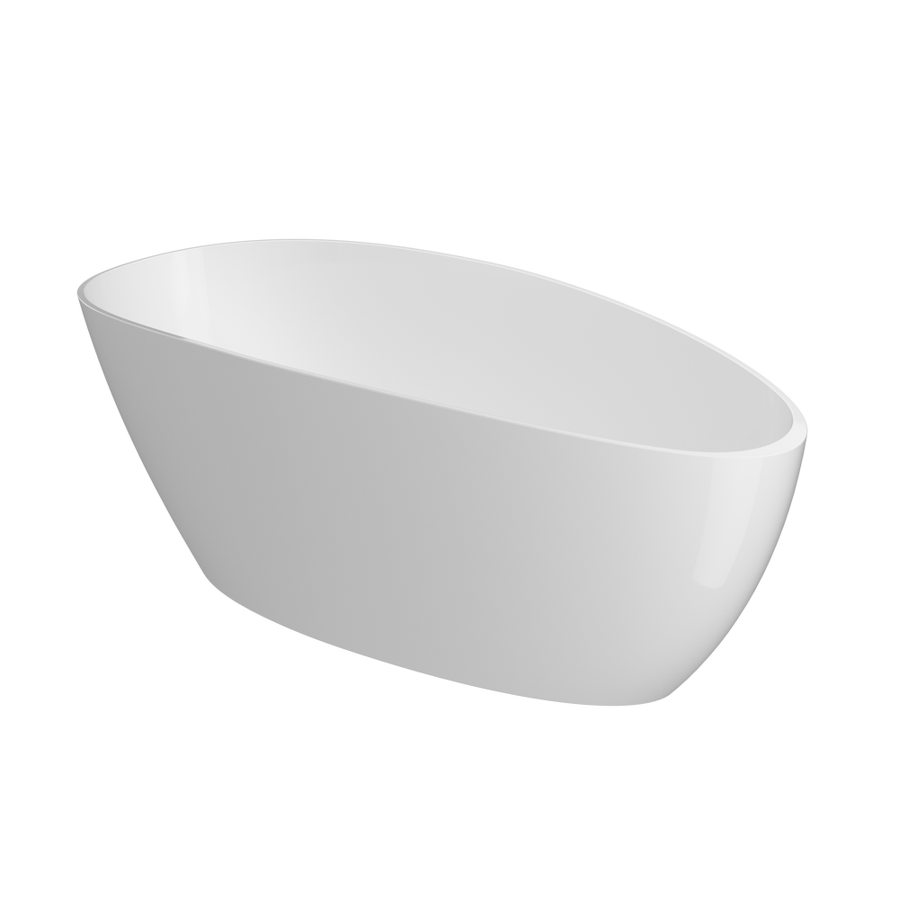 ILEANA® Freestanding 6730 Bath White Gloss/Gloss