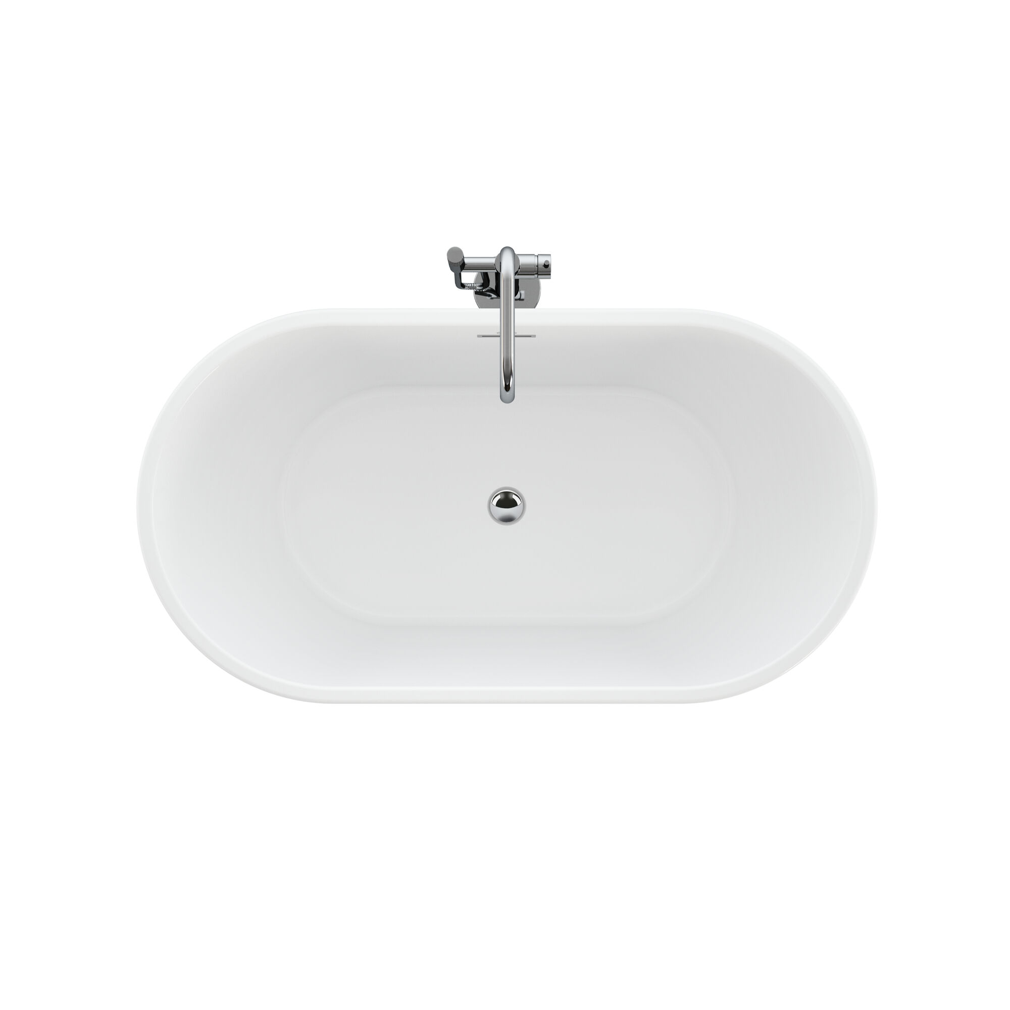 Jacuzzi Celeste 70-Inch Freestanding Ergonomic Soaking Tub [JCEF7032BCXXXXW/G] (SAK50243)