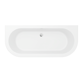 Silba: Back to Wall Bathtub