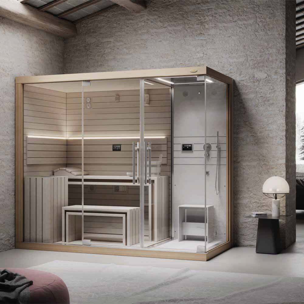 Sasha Mi - Sauna | Emotional Shower - Hammam - 260 x 120 x 225 H
