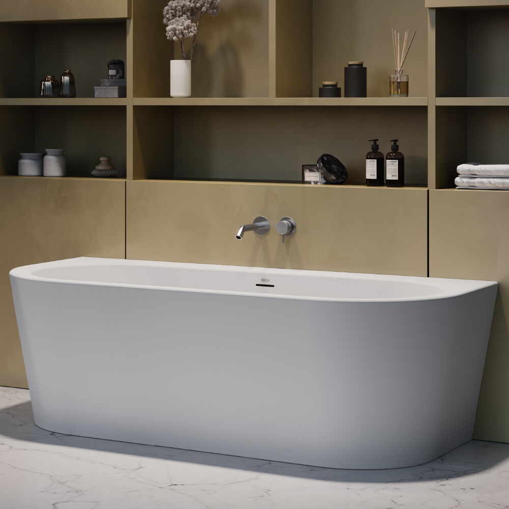 Silba: Back to Wall Bathtub