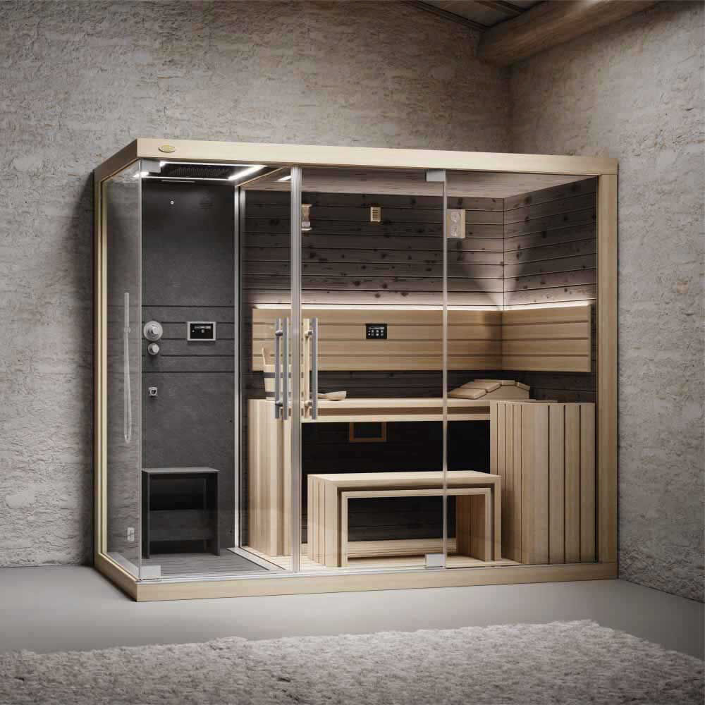 kanaal Verminderen Open Sasha Mi Sauna | Emotionele douche - Hammam | Jacuzzi® | Jacuzzi® EMEA