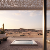 City™ Spa: perfekt für Paare geeignet, mit Wasserfall und zwei Lounge-Sitzen