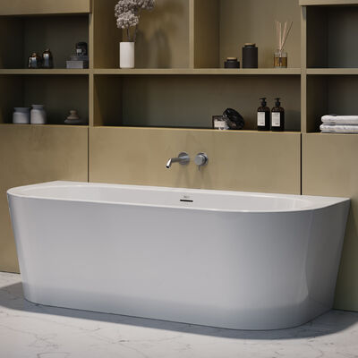 Silba: Back to Wall Bathtub
