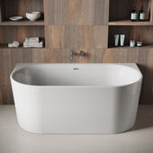 Dalma: Back to Wall Bathtub