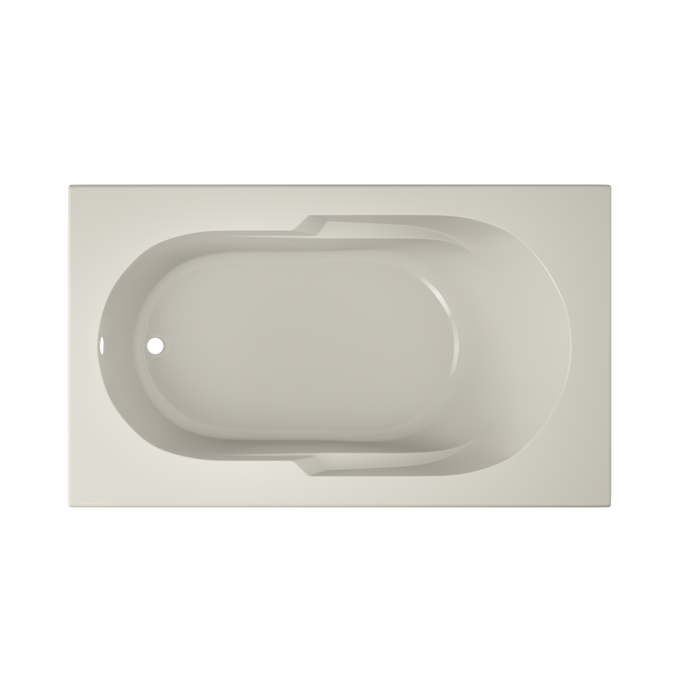 SIGNATURE® Corner 6060 DropIn Soaking RH 3Tile Flange Oyster Jacuzzi®