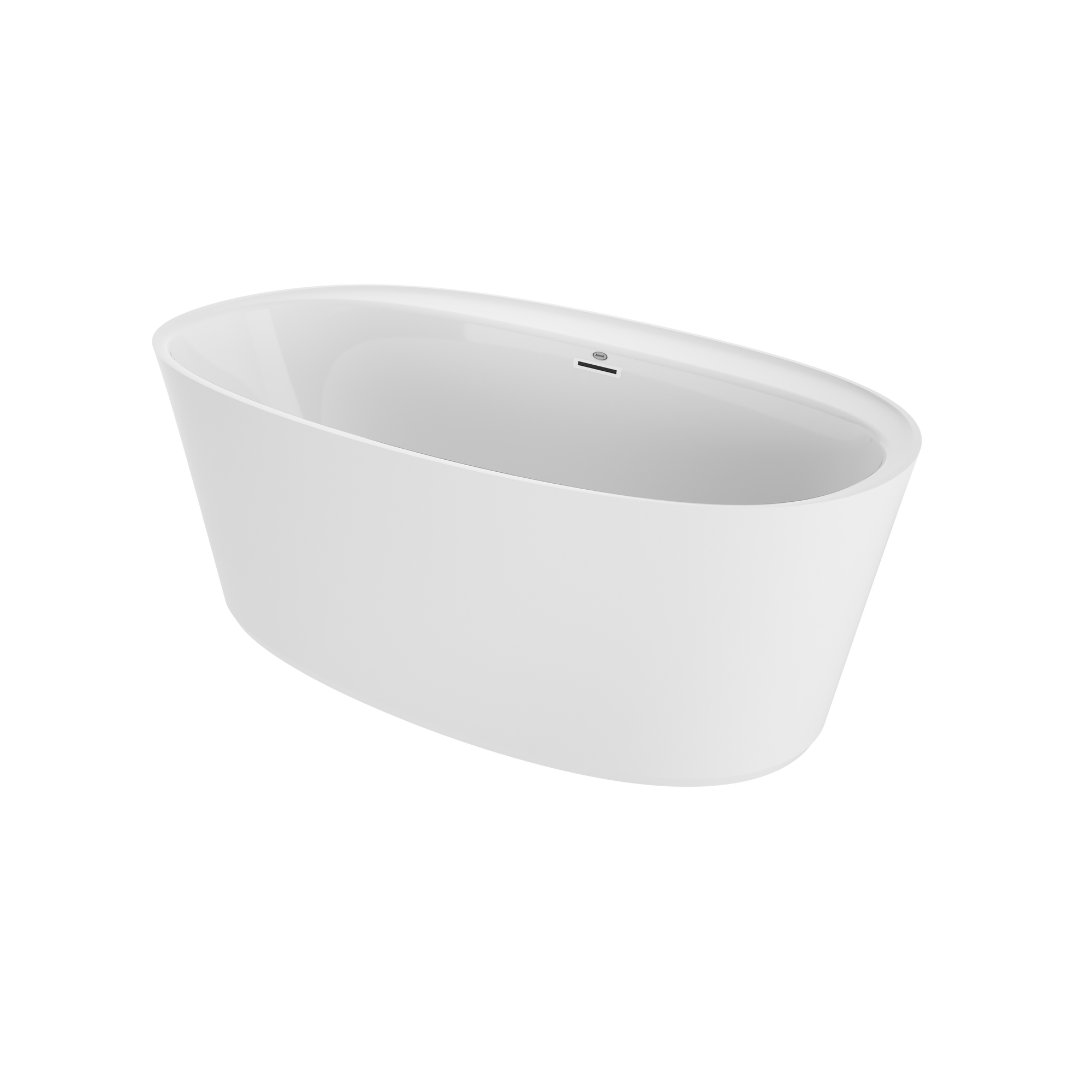 Amalia 6734 Deck Mount Compatible Acrylic Freestanding Soaking Bath