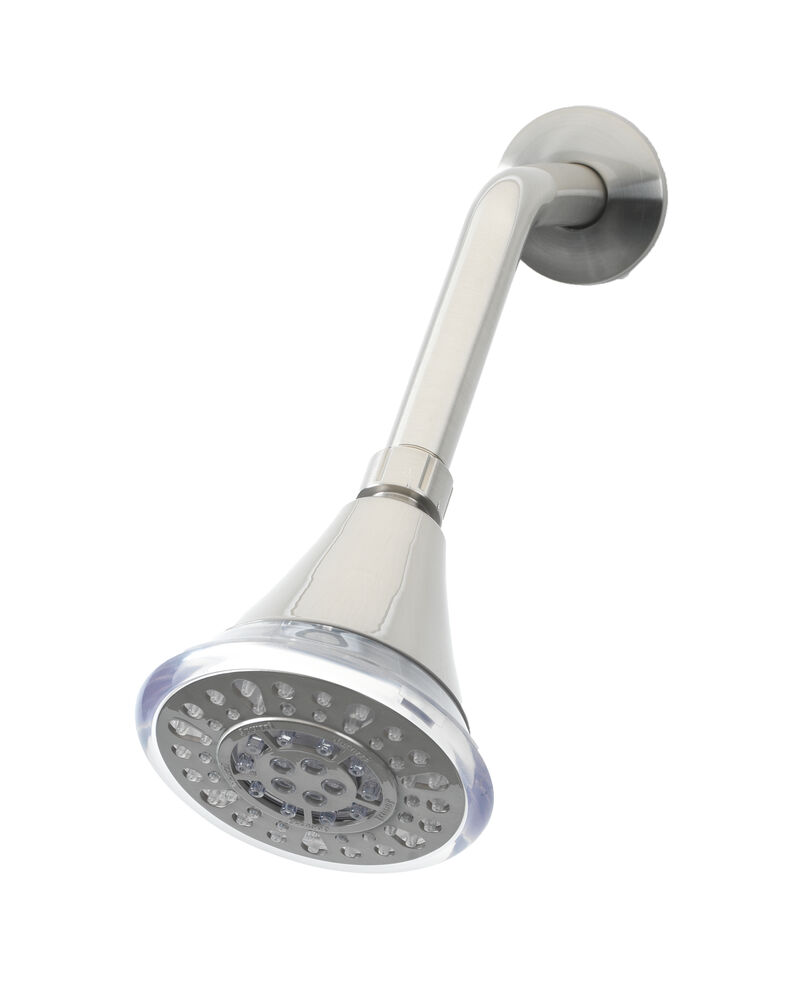 5-Function LED Wall Mount Shower Head