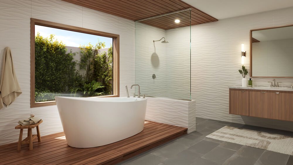 Contento® Roman Tub Filler | Jacuzzi.com | Jacuzzi®