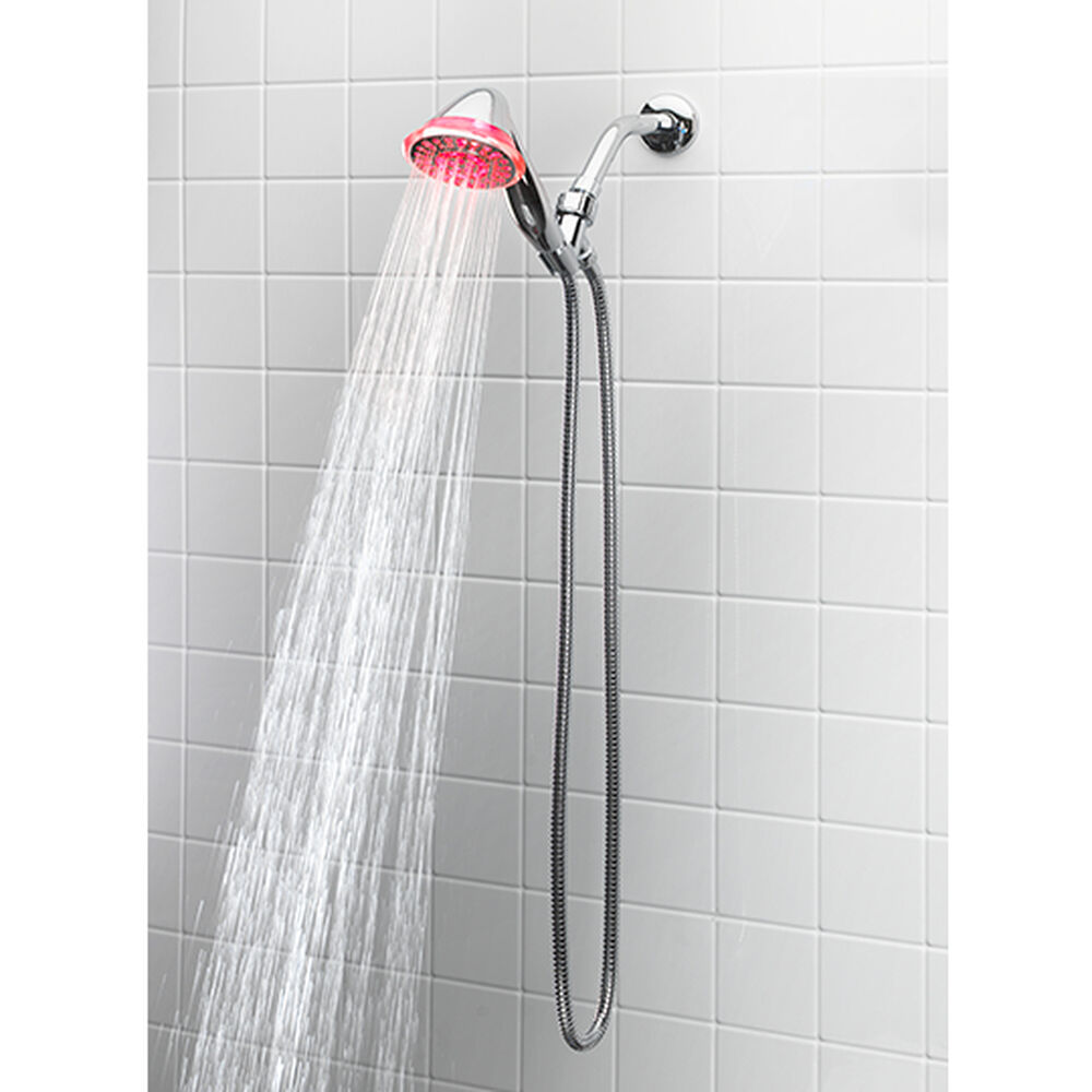 5-Function LED Hand Held Shower Head