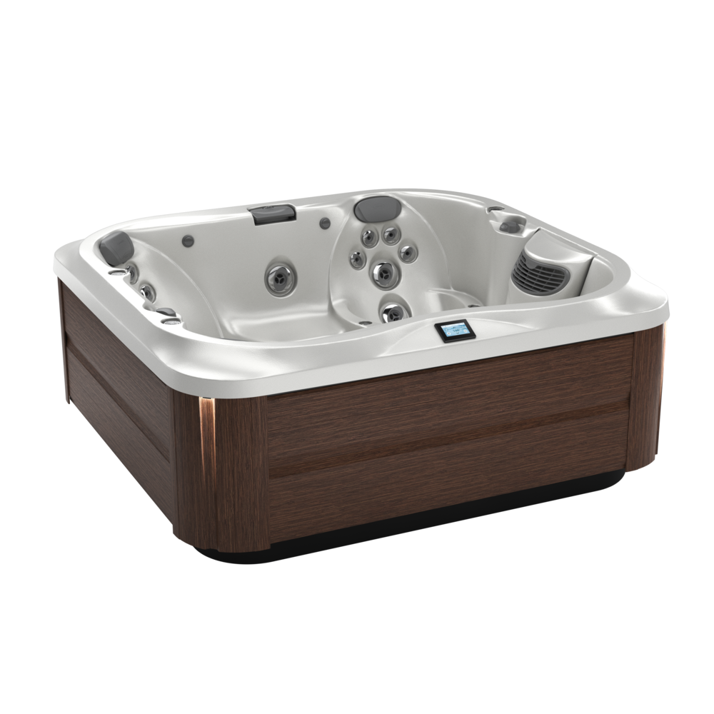 J355™ Hot Tub with Comfort Lounge Seating and Cool Down Seat Designer