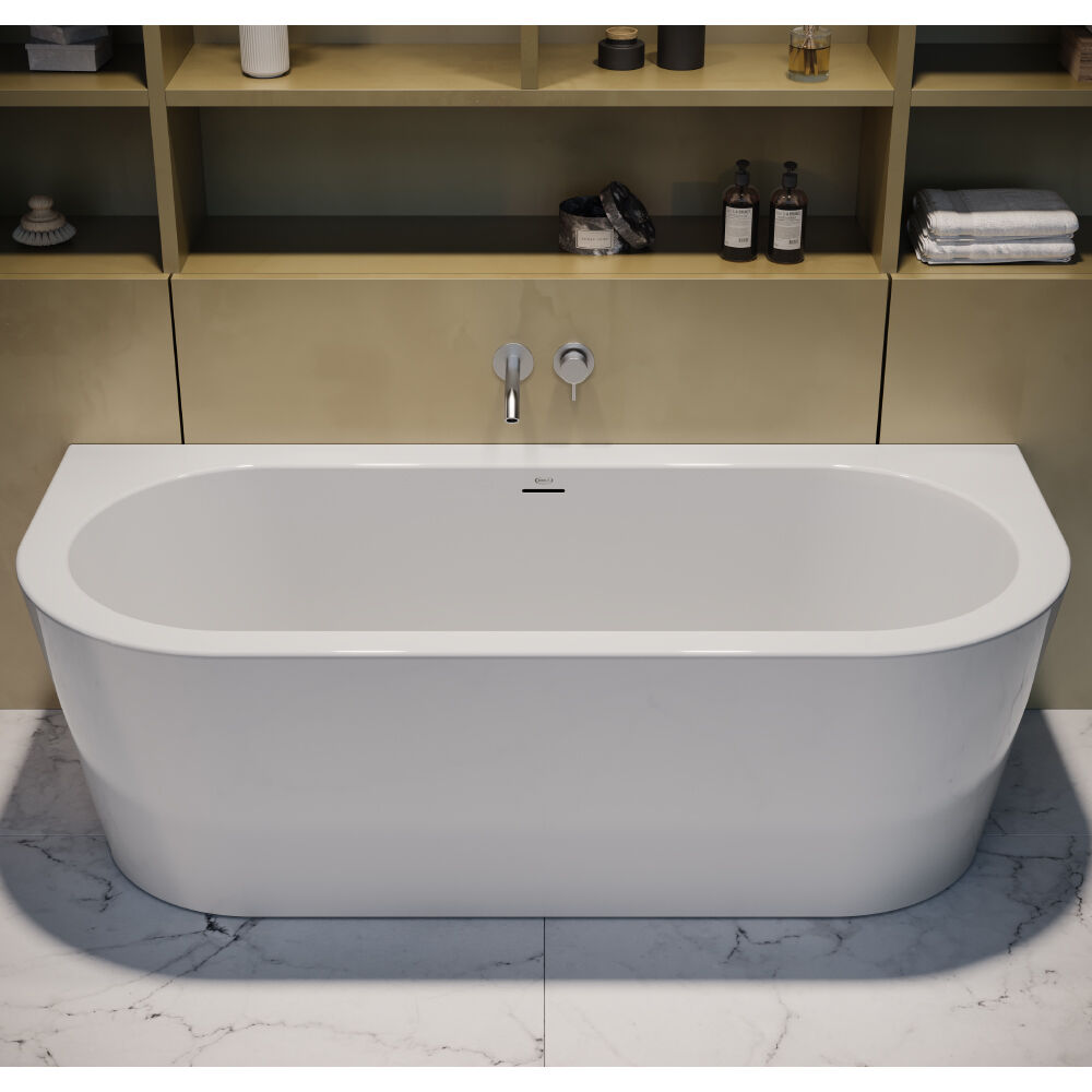 Silba: Back to Wall Bathtub