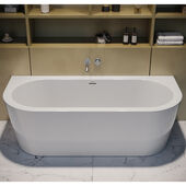 Silba: Back to Wall Bathtub