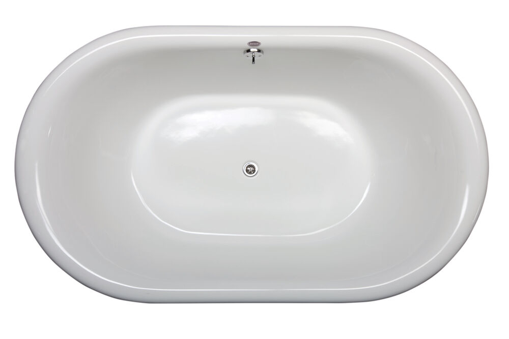 ERA™ 6636 Double-Ended Freestanding Bath White