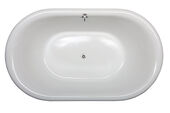 ERA™ 6636 Double-Ended Freestanding Bath White