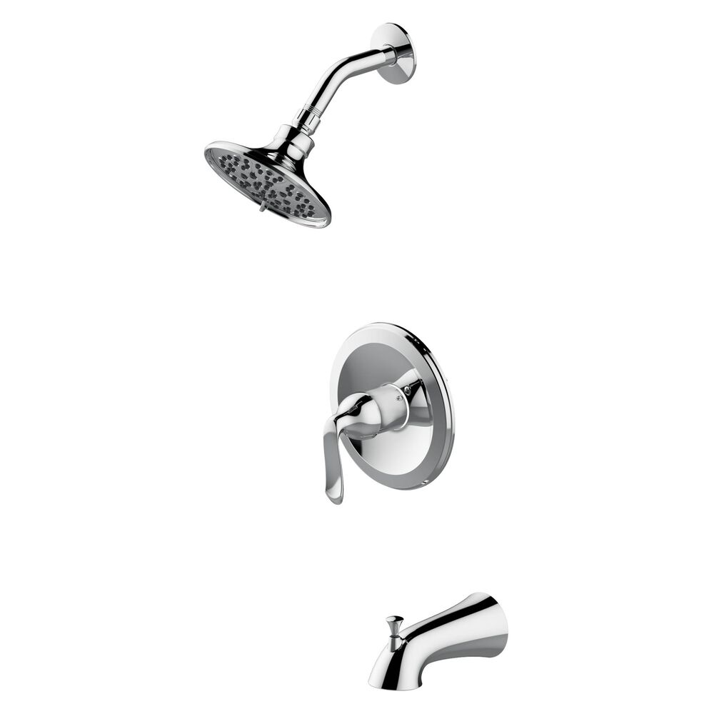 Juego de ducha y bañera cromado PICCOLO™