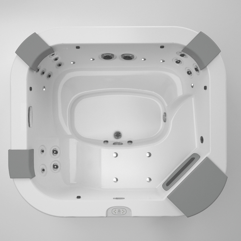 Delos : design contemporain minimaliste avec un rebord plus large