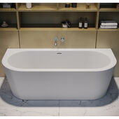 Silba: Back to Wall Bathtub