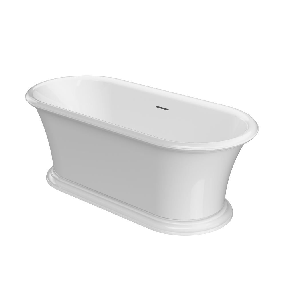 LEONORA® Freestanding 6530 Bath White Matte/Matte